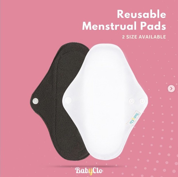 Foto: instagram.com/babyclo_id/ Babyclo menstrual pad.