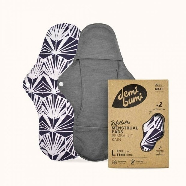 Foto: my-best.id Demi Bumi menstrual pad.