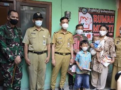 Gibran Resmikan Program Rumah Melati, 3 Rumah Selesai Direnovasi