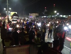 Giliran Penyekatan di Pantura Subang Disesaki Pemudik