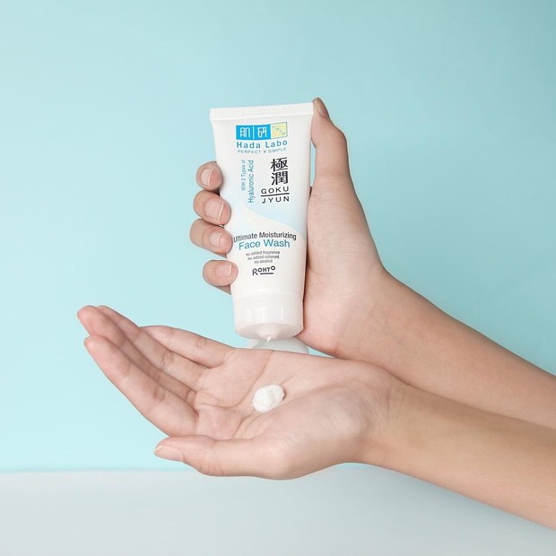 Review hada labo gokujyun ultimate moisturizing face wash new arrivals