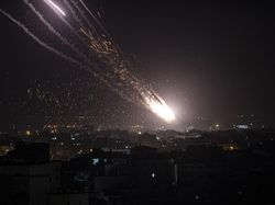 Rekaman Gempuran Israel ke Gaza Sesaat Sebelum Gencatan Senjata