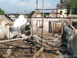 Gudang di Purbalingga Terbakar, 200 Kasur Busa Ludes