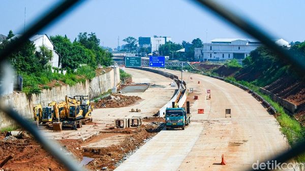 Melihat Progres Terkini Proyek Tol Pamulang-Cinere