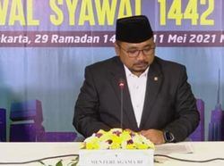 Pemerintah Umumkan Idul Fitri 1442 H Jatuh pada Kamis 13 Mei 2021