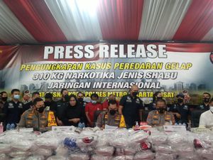 Polres Jakpus Ungkap 310 Kg Sabu Asal Iran, Terbesar di Level Polres Polres Jakpus Ungkap 310 Kg Sabu Asal Iran, Terbesar di Level Polres
