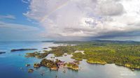 Menikmati Keindahan Pulau Togean dari Udara