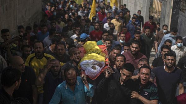 Warga Palestina Tumpah Ruah di Pemakaman Bocah Korban Serangan Israel