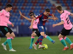 Ditahan Levante, Peluang Barcelona Raih Gelar LaLiga Menipis