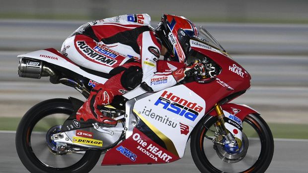 Andi Gilang di Moto3 2021 Andi Gilang di Moto3 2021 Dok. Honda Team Asia
