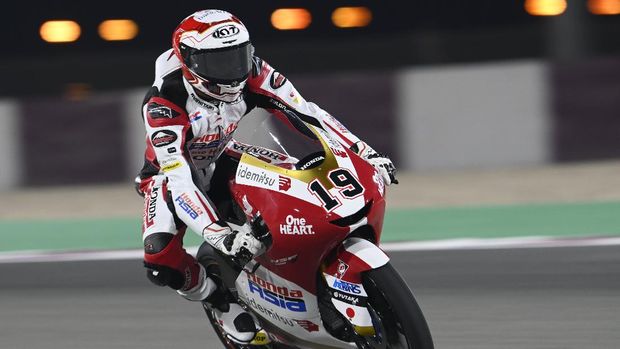 Andi Gilang di Moto3 2021 Andi Gilang di Moto3 2021 Dok. Honda Team Asia