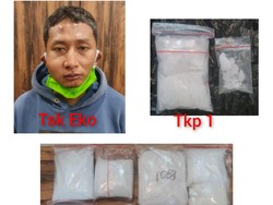 Ringkus Bandar Narkoba Surabaya-Sidoarjo, Polisi Sita 4.7 Kg Sabu