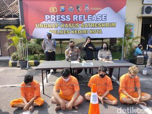 Keroyok Nasabah Saat Tagih Utang, 4 Debt Collector di Kota Kediri Dibekuk