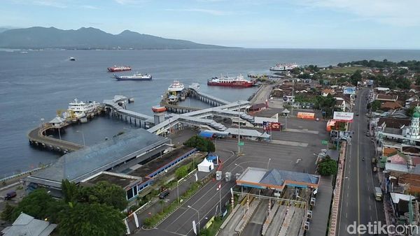 Giliran Pelabuhan ASDP Ketapang Banyuwangi yang Kini Sepi