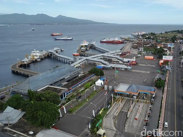 Giliran Pelabuhan ASDP Ketapang Banyuwangi yang Kini Sepi