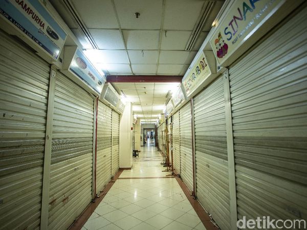 H-1 Lebaran, Pasar Tanah Abang Tutup