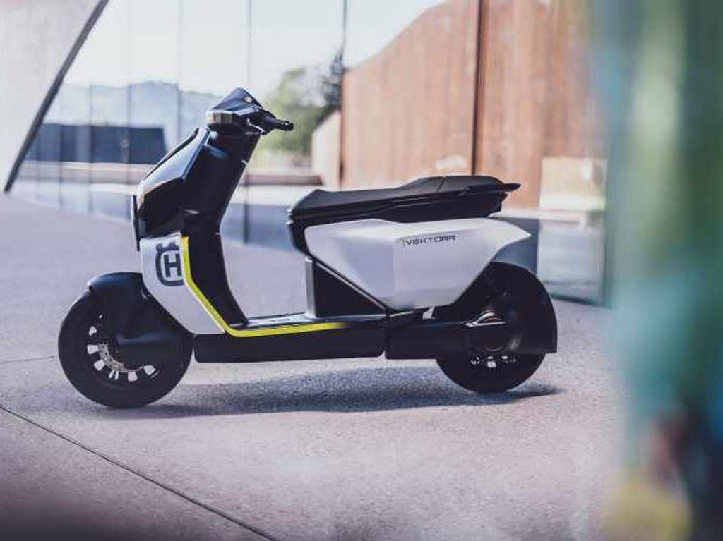 Perkenalkan Vektorr, Skuter Listrik yang Imut dari Husqvarna Perkenalkan Vektorr, Skuter Listrik yang Imut dari Husqvarna