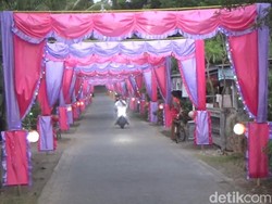 Gemerlap dan Kilau Kemeriahan Kampung di Trenggalek Sambut Lebaran