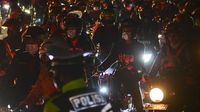 Padatnya Arus Mudik di Penyekatan Jalur Selatan