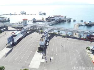 Penyekatan Efektif, Pelabuhan Ketapang Banyuwangi Begitu Lengang