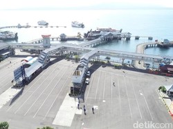 Penyekatan Efektif, Pelabuhan Ketapang Banyuwangi Begitu Lengang