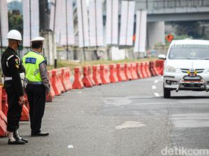 Kendaraan Pemudik yang Diputar Balik di GT Cileunyi Terus Menurun