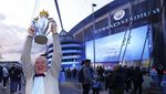 Foto: Selebrasi Fans Man City sang Juara Premier League