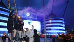 Foto: Selebrasi Fans Man City sang Juara Premier League