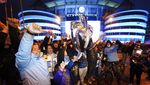 Foto: Selebrasi Fans Man City sang Juara Premier League