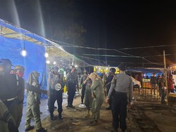 Pasar Malam di Taman Kerato NTB Dibubarkan Polisi