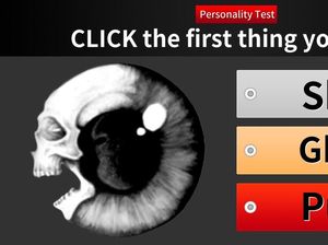 Tes Kepribadian: Gambar Bola Mata atau Tengkorak yang Pertama Kamu Lihat?