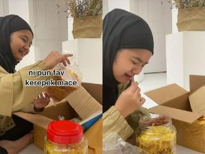 Tak Bisa Pulang Kampung, Wanita Ini Nangis Dikirimi Makanan Sang Ibu