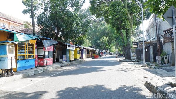 Begini Lengangnya Jalanan Kota Bandung Saat Lebaran