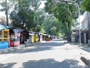 Begini Lengangnya Jalanan Kota Bandung Saat Lebaran