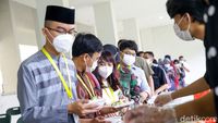 Berbagi Kebahagiaan Lebaran Bersama Petugas Kesehatan di Wisma Atlet