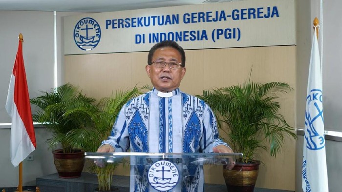 Ketua Umum PGI Pdt Gomar Gultom