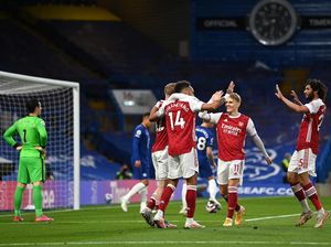 Suporter Ramaikan Emirates Stadium, Arsenal Bisa Libas Chelsea?