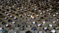 Masjid Al-Akbar Surabaya Terapkan Prokes Ketat Saat Gelar Salat Id