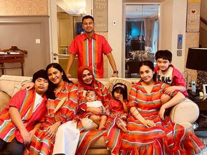 Ngirit! Nagita Slavina Buat Baju Lebaran Sendiri Tahun Ini