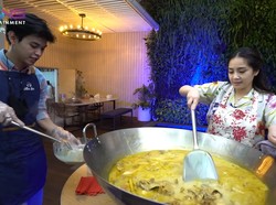 Nagita Slavina Masak Opor Ayam dengan 10 Ekor Ayam Kampung