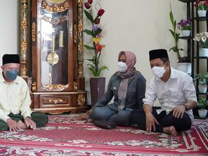 Tak Gelar Open House, Wali Kota Mojokerto Silaturahmi ke Para Kiai