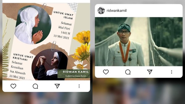 Ridwan Kamil bersuka cita menyambut hari raya Idul Fitri