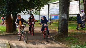 Riuhnya Taman Lalu Lintas Bandung Saat Lebaran Idul Fitri