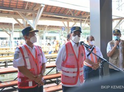 Momen Menhub hingga Kepala BNBP Tinjau GeNose di Bandara SMB II
