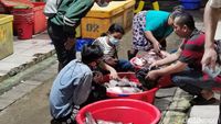 Hiruk Pikuk Tsukiji Indonesia di Malam Lebaran