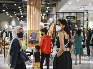 Pusat Perbelanjaan Ibu Kota Ramai di Kala Libur Lebaran