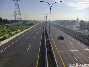 Larangan Mudik 2021, Tol Sidoarjo Lengang di Hari Kedua Lebaran