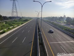 Larangan Mudik 2021, Tol Sidoarjo Lengang di Hari Kedua Lebaran