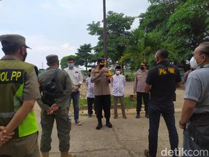 Polisi Perkuat Pengamanan di TPU Tegal Alur, Pedagang Diwanti-wanti! Polisi Perkuat Pengamanan di TPU Tegal Alur, Pedagang Diwanti-wanti!