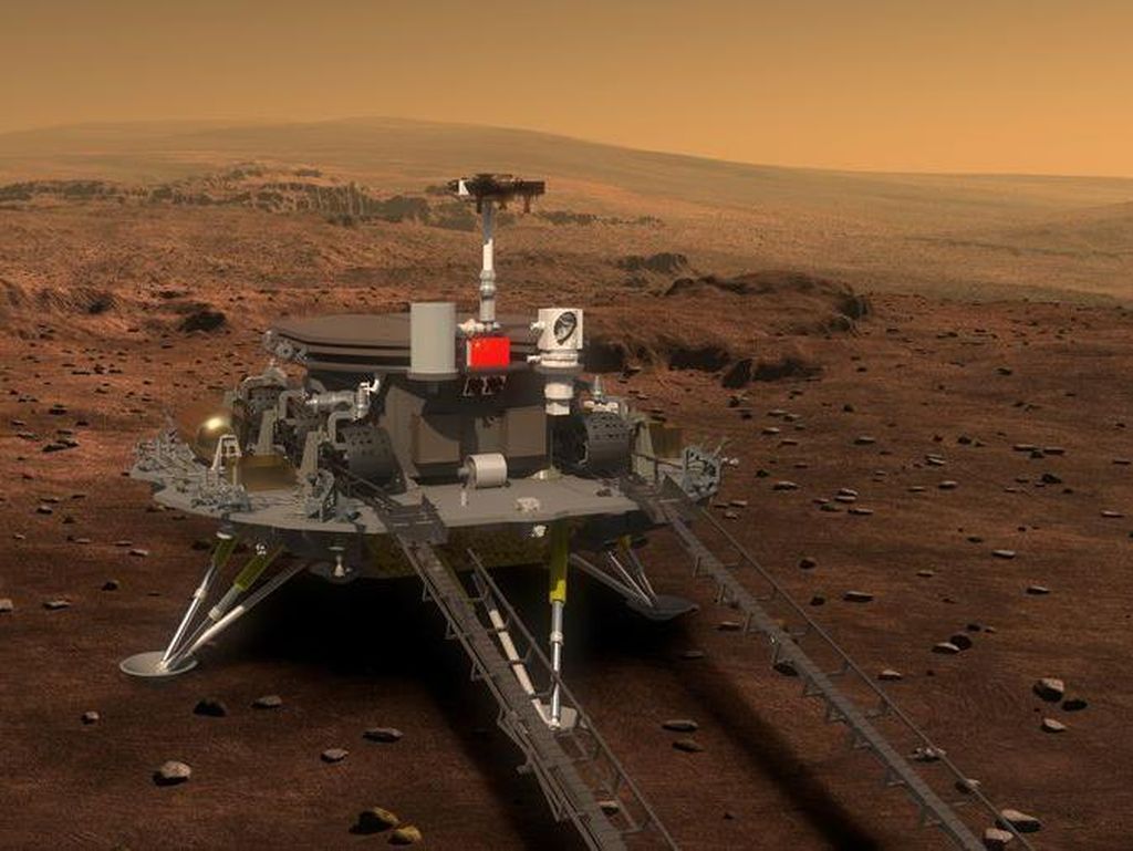 Salip Amerika, China Bakal Jadi Negara Pertama Bawa Sampel Mars
